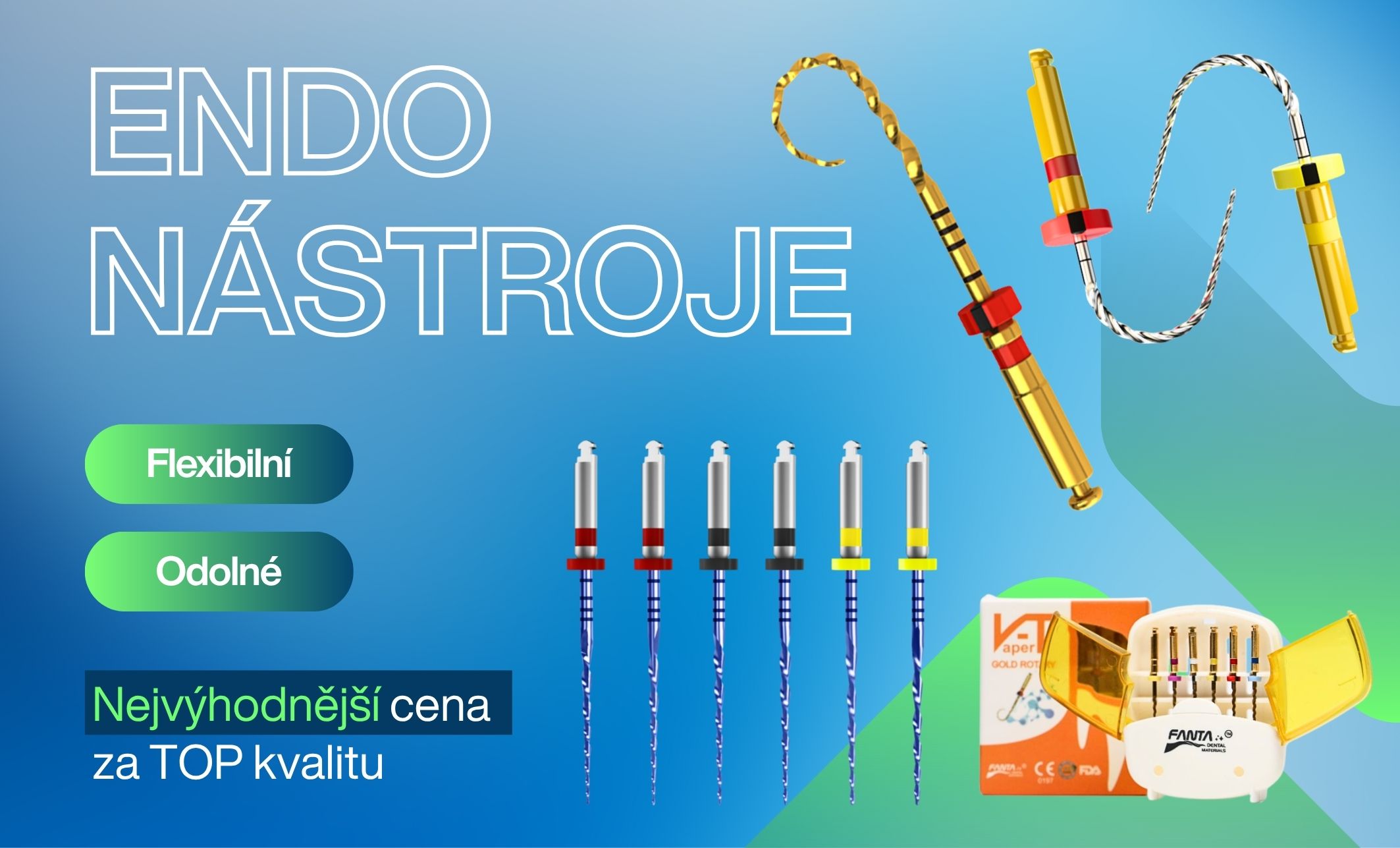 endo nástroje endodoncie